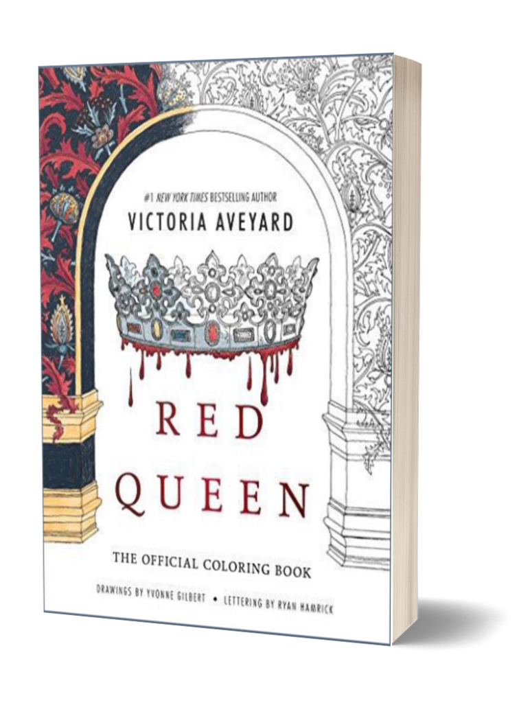 Red Queen Official Coloring Book byJohn Studholme